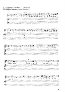 Les voix intérieures. La tombe dit à la rose: Les voix intérieures. La tombe dit à la rose by Рихард Вагнер