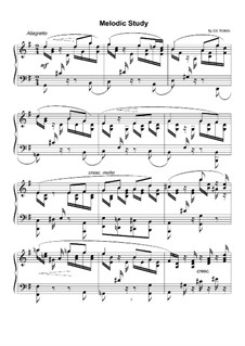 Мелодический этюд: Мелодический этюд by Эдуард Роде