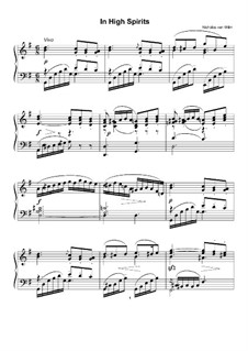 In High Spirits, for Piano: In High Spirits, for Piano by Николай фон Вильм