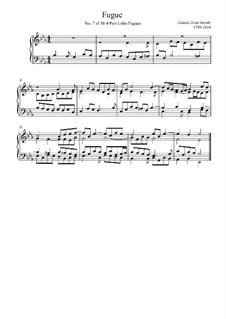 Маленькая фуга ми-бемоль мажор: Маленькая фуга ми-бемоль мажор by Johann Ernst Rembt