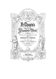 Большой блестящий вальс ми-бемоль мажор, Op.18: Для фортепиано (с аппликатурой) by Фредерик Шопен