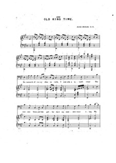 Old King Time, Op.19: Old King Time by Irving Emerson