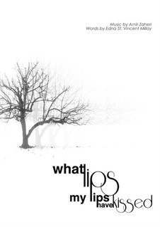 What Lips My Lips Have Kissed: What Lips My Lips Have Kissed by Amir Zaheri
