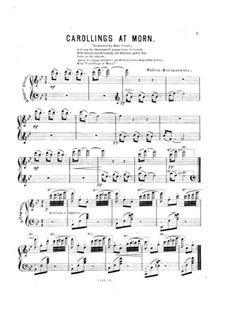 Carollings at Morn: Carollings at Morn by Тэкля Бондажевска-Барановска