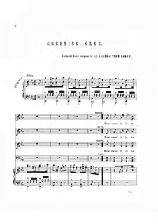 Greeting Glee: Greeting Glee by John C. Baker