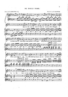 My Early Home: My Early Home by L. Thayer Chadwick