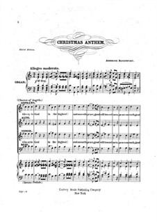 Christmas Anthem: Christmas Anthem by Ambrose Davenport