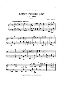 Cotton Pickers Rag: Cotton Pickers Rag by William J. Braun