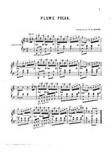 Plume Polka: Plume Polka by Фрэнсис Генри Браун