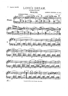 Love's Dream, Op.364: Love's Dream by Альфонс Цибулька