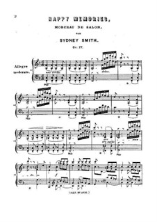 Счастливые воспоминания, Op.77: Счастливые воспоминания by Сидни Смит