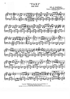 Такси: Такси by Mel B. Kaufman