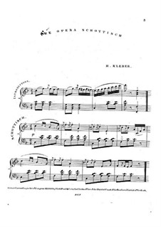 Opera Schottisch: Opera Schottisch by Henry Kleber