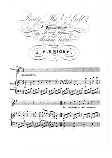 Beauty, Wit and Gold: Beauty, Wit and Gold by Joseph Philip Knight