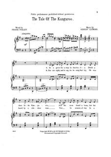 The Tale of the Kangaroo: The Tale of the Kangaroo by Gustav Luders