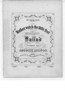 Mother Watch the Little Feet: Mother Watch the Little Feet by Auguste Mignon