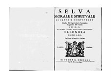 Selva morale e spirituale, SV 252–288: Basso continuo part by Клаудио Монтеверди