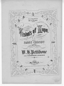 Vision's of Hope: Vision's of Hope by W. H. Pettibone