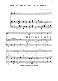 Don't Be Angry Little Girl with Me: Don't Be Angry Little Girl with Me by Charles Henry Horton