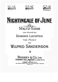 Nightingale of June: Nightingale of June by Wilfrid Sanderson