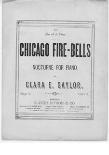 Chicago Fire Bells: Chicago Fire Bells by Clara E. Saylor