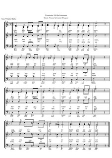 Winterreise, Nr.1-43, Op.23: Nr.24 Der Leiermann by Werner Schneider-Wiegand