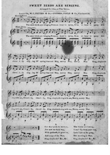 Sweet Birds are Singing: Sweet Birds are Singing by Unknown (works before 1850)