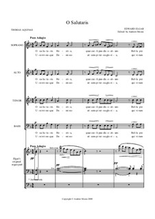 O Salutaris Hostia: O Salutaris Hostia by Эдуард Элгар