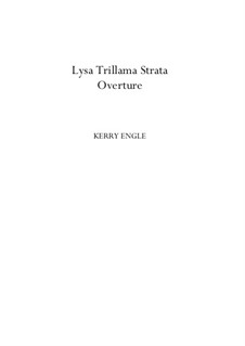 Miracle Child: Lysa Trillama Strata Overture by Kerry Engle