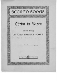 Christ is Risen: Christ is Risen by John Prindle Scott
