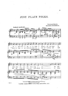 Just Plain Folks: Just Plain Folks by Maurice Stonehill
