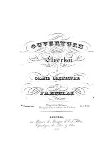 Elverhøj (Elves' Hill). Overture, Op.100: Дирекцион и партии by Фридрих Кулау