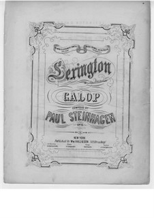 Lexington Galop: Lexington Galop by Paul Steinhagen