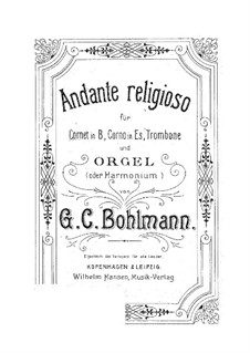 Andante Religioso: Andante Religioso by Георг Карл Бохлманн