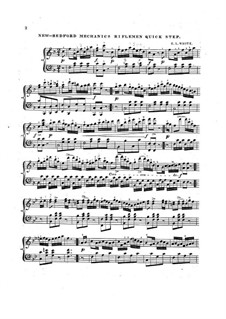 New-Bedford Mechanics Riflemen Quick-Step: New-Bedford Mechanics Riflemen Quick-Step by Edward Little White