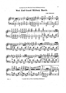 West End Grand Military March: West End Grand Military March by John Wiegand