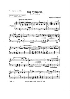 Тореадор, для фортепиано, Op.81 No.18: Тореадор, для фортепиано by Николай фон Вильм