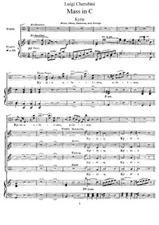 Месса до мажор: Месса до мажор by Луиджи Керубини