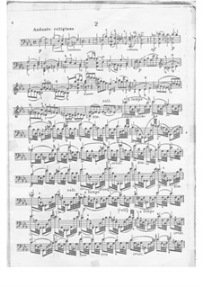 Двенадцать каприсов для виолончели, Op.25: Каприс No.2 by Карло Альфредо Пиатти