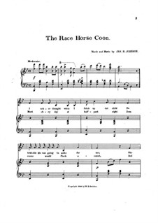 The Race Horse Coon: The Race Horse Coon by Jas. B. Johnson