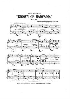 Brown of Harvard: Brown of Harvard by Louis Maurice