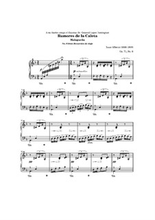 Воспоминания о путешествиях: No.6 Шум моря by Исаак Альбенис
