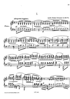Четыре эскиза, Op.19: Четыре эскиза by Агате Бакер-Грёндаль