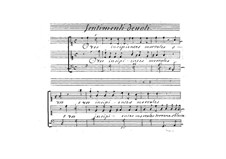 Sentimenti devoti espressi con la musica di due, e tre voci, Op.6: No.1 O vos insipentes mortales by Джованни Легренци