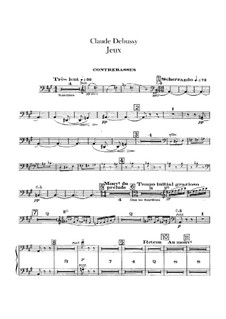 Игры, L.126: Партия контрабасов by Клод Дебюсси