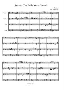 Süsser die Glocken nie klingen: For string quartet by folklore