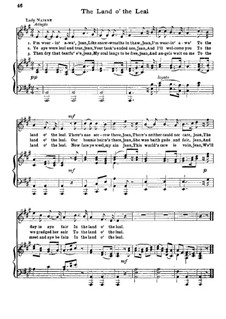 The Land o' the Leal: The Land o' the Leal by folklore