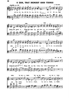 O Zion, that Bringest Good Tidings: O Zion, that Bringest Good Tidings by Джон Стайнер