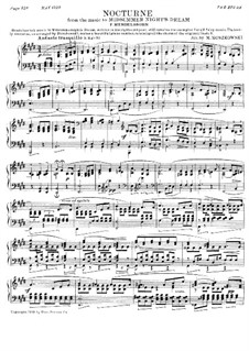 Ноктюрн: Для фортепиано by Феликс Мендельсон-Бартольди