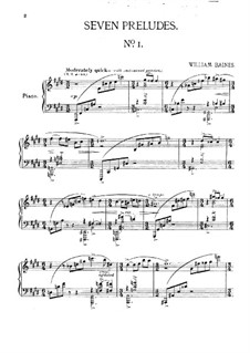 Семь прелюдий: Семь прелюдий by Уильям Бэйнс